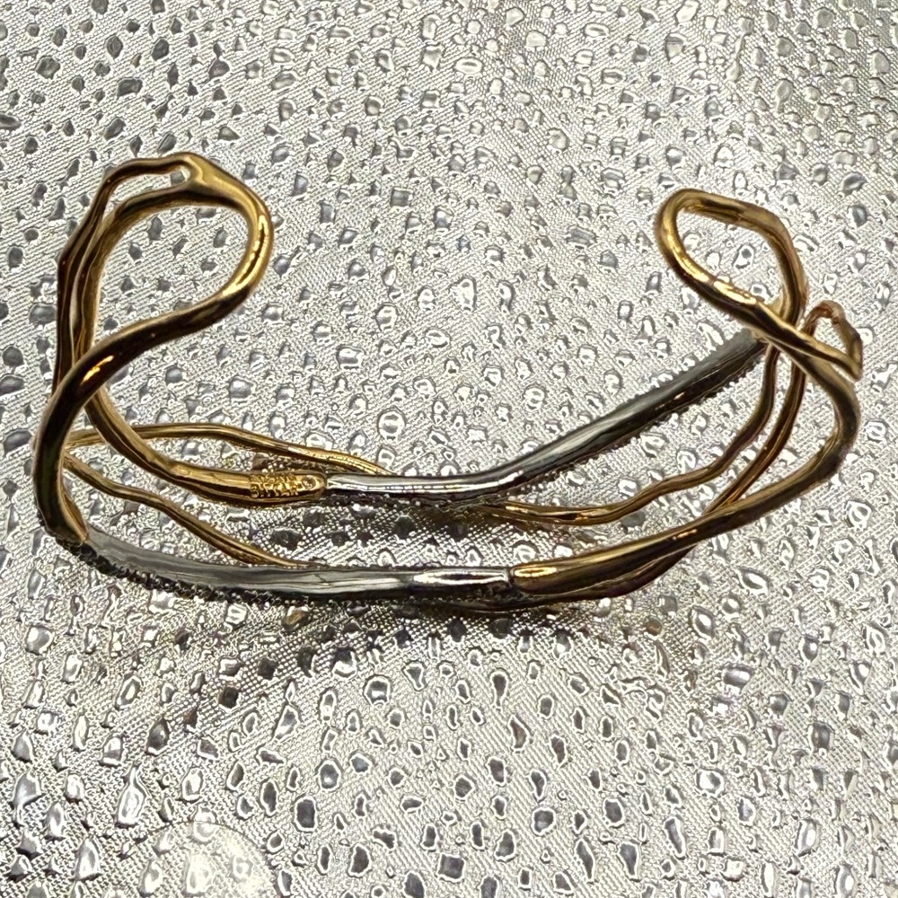 Alexis Bittar Solanales Crystal Cuff Bracelet - Picture 8 of 11